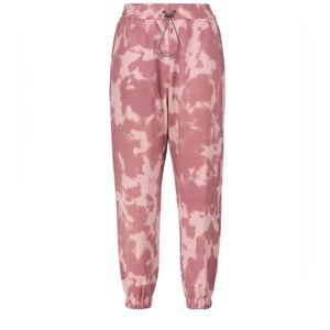 Varley Nevada Joggers Rose Tie Dye Size Large